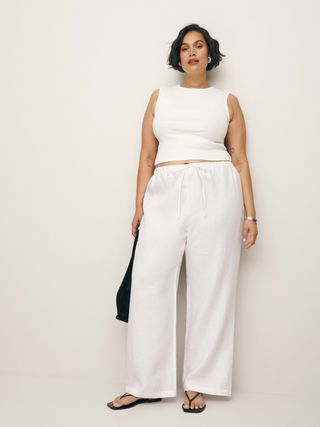 Olina Linen Pant Es