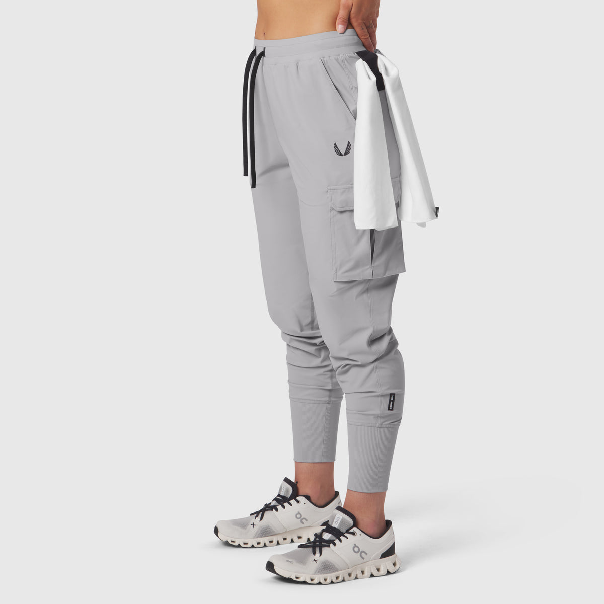 W032. Tetra-Lite&amp;reg; Cargo High Rib Jogger - Slate Grey