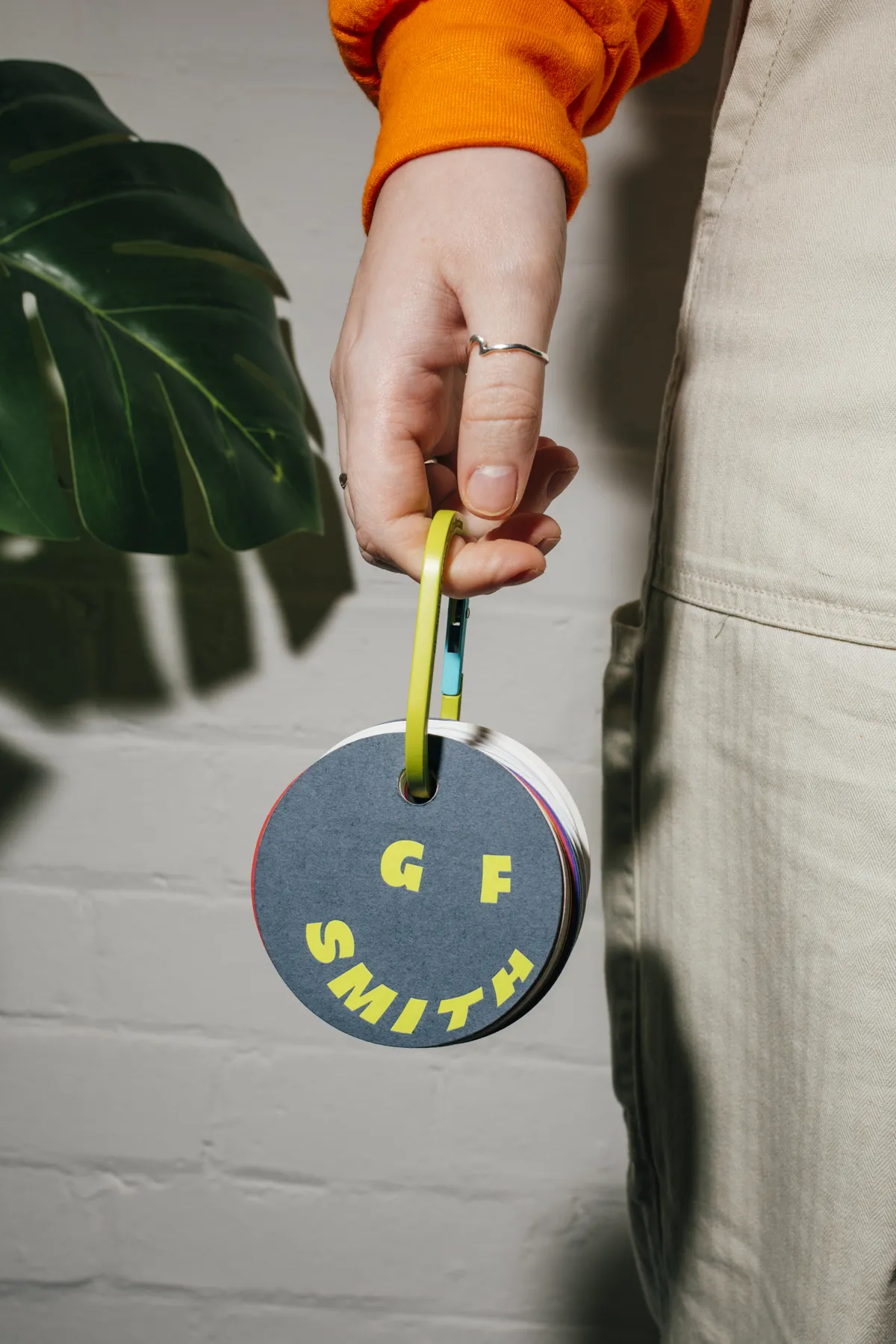 GF Smith new logo new circular paper swatch