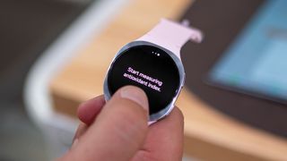 Samsung Galaxy Watch 8 antioxidant measuring hands-on