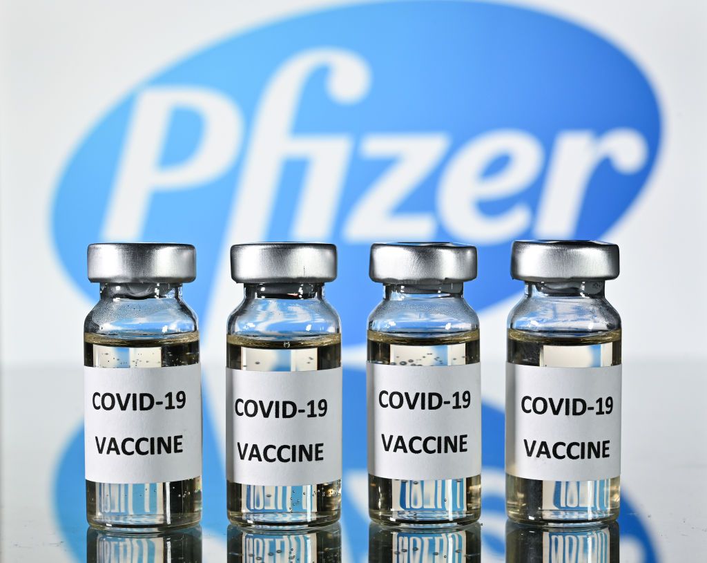 Pfizer coronavirus vaccine.