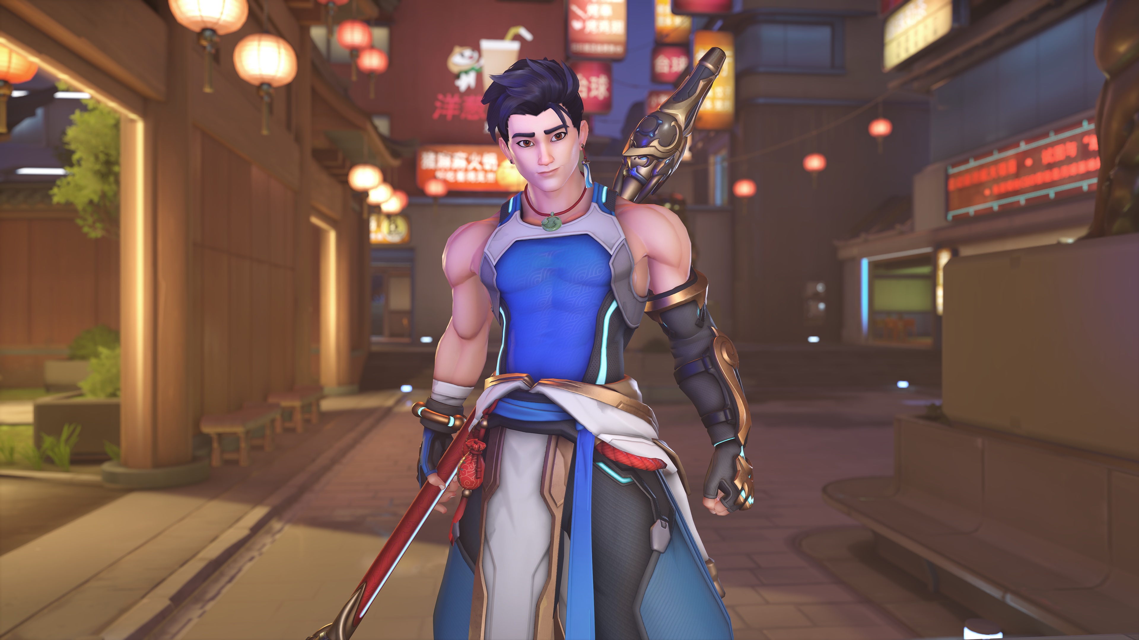 Wuyang close-up in Overwatch 2