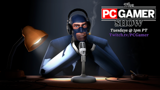The PC Gamer Show with logo 2