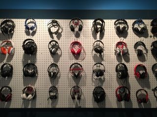 Headphone wall