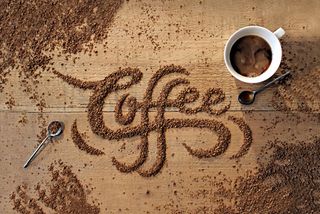 Coffee typography