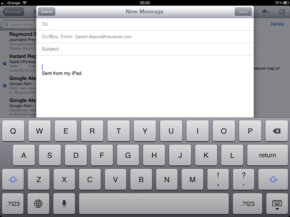 Messaging - iPad 3 review | TechRadar