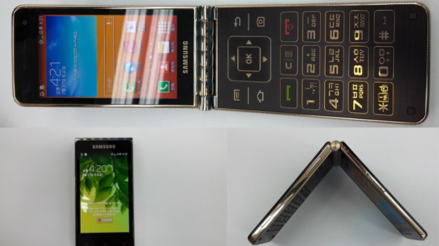 Oh snap! Dual touchscreen Samsung Galaxy Folder flip phone leaks again