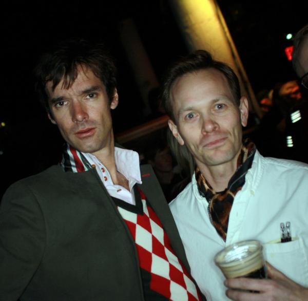 David Millar and event promoter Dan Schmalz