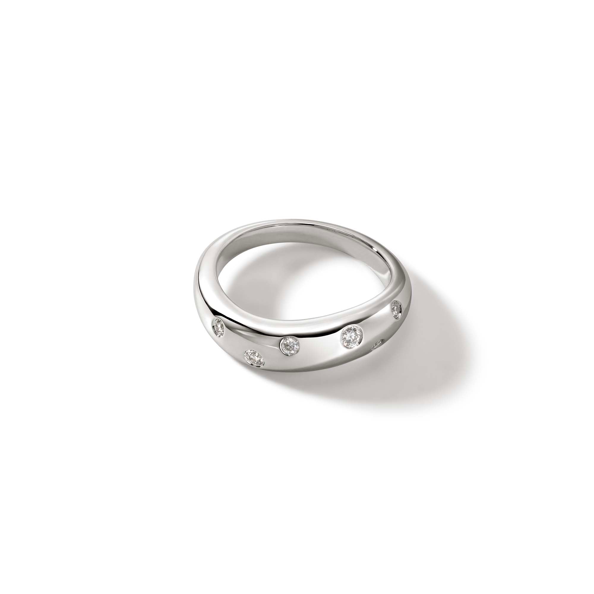 Surf Ring, Sterling Silver, Diamonds|rbp9011192di