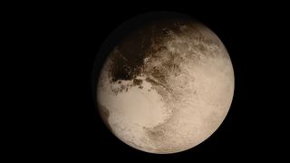 A photo of Pluto