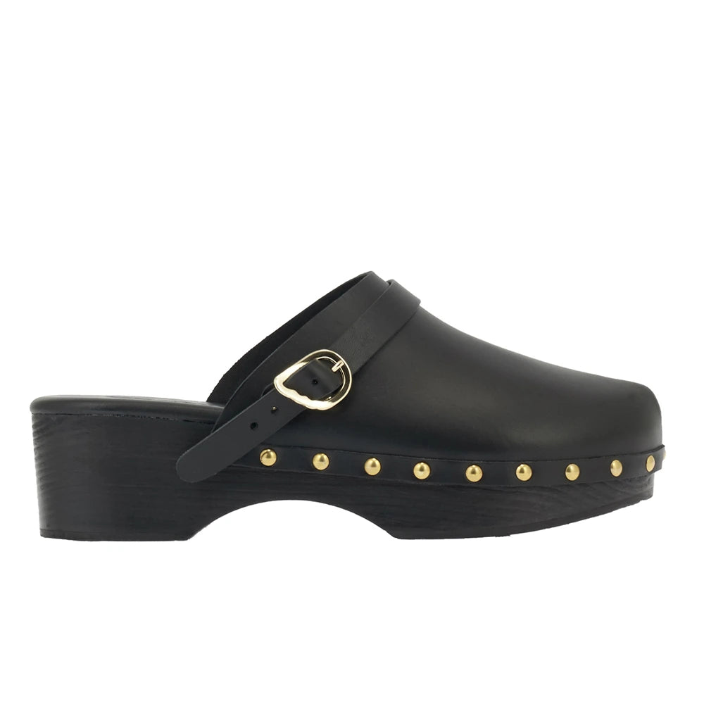 Classic Closed Clog Black