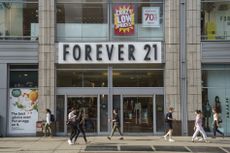 NEW YORK, NY - SEPTEMBER 12: A Forever 21 store stands in Union Square in Manhattan on September 12, 2019 in New York City. The Wall Street Journal reported that the retail chain is planning 
