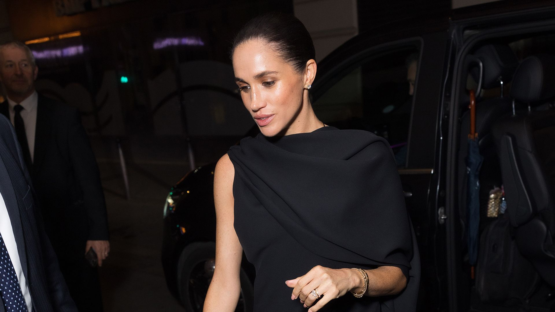 Meghan Markle Makes Second Paris Fashion Week Appearance Amidst Lingering Vogue Controversy Rumors
