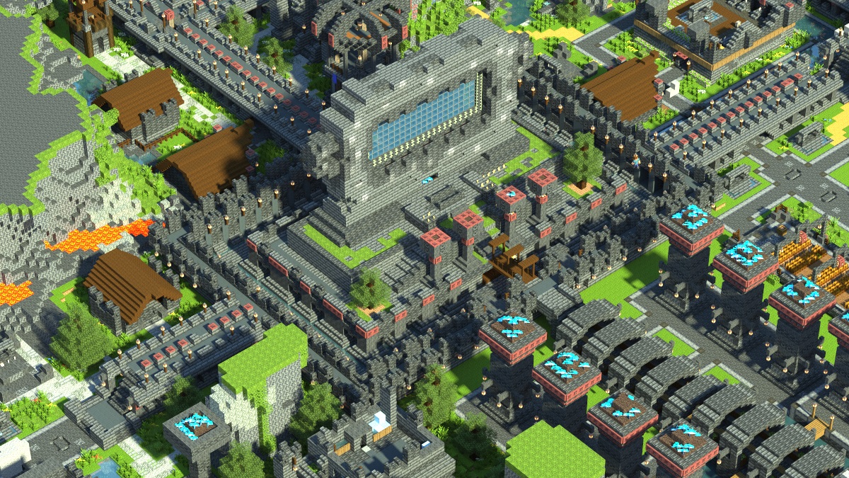minecraft ideas for a city
