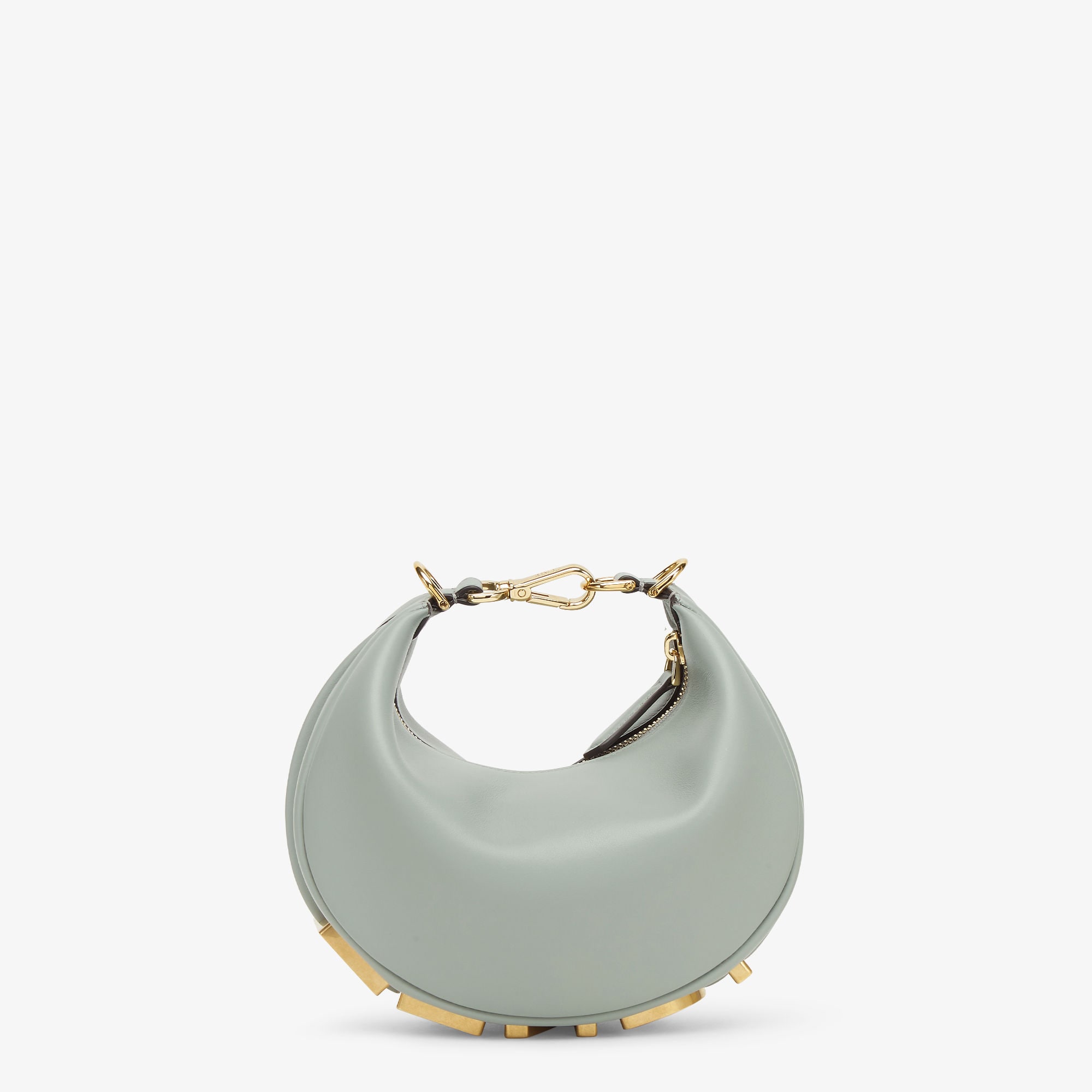 Fendigraphy Minimatcha Green Leather Mini-Bag
