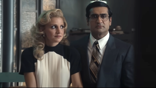 Annaleigh Ashford and Kumail Nanjiani in Welcome to Chippendales.