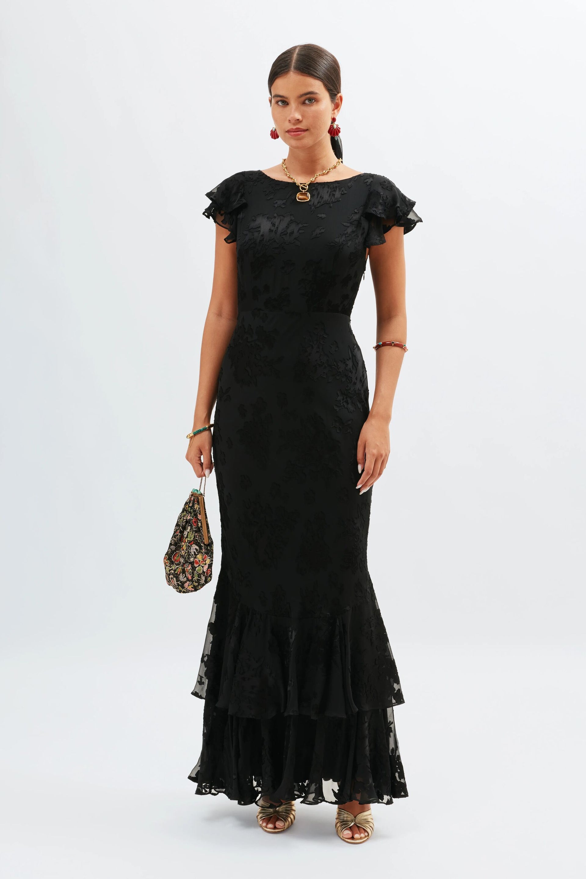 Ordinia - Bouquet Devor&amp;eacute; Black