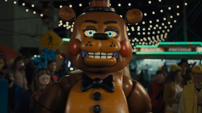 Killer animatronic Freddy Fazbear stalks the streets in Five Night's at Freddy's 2