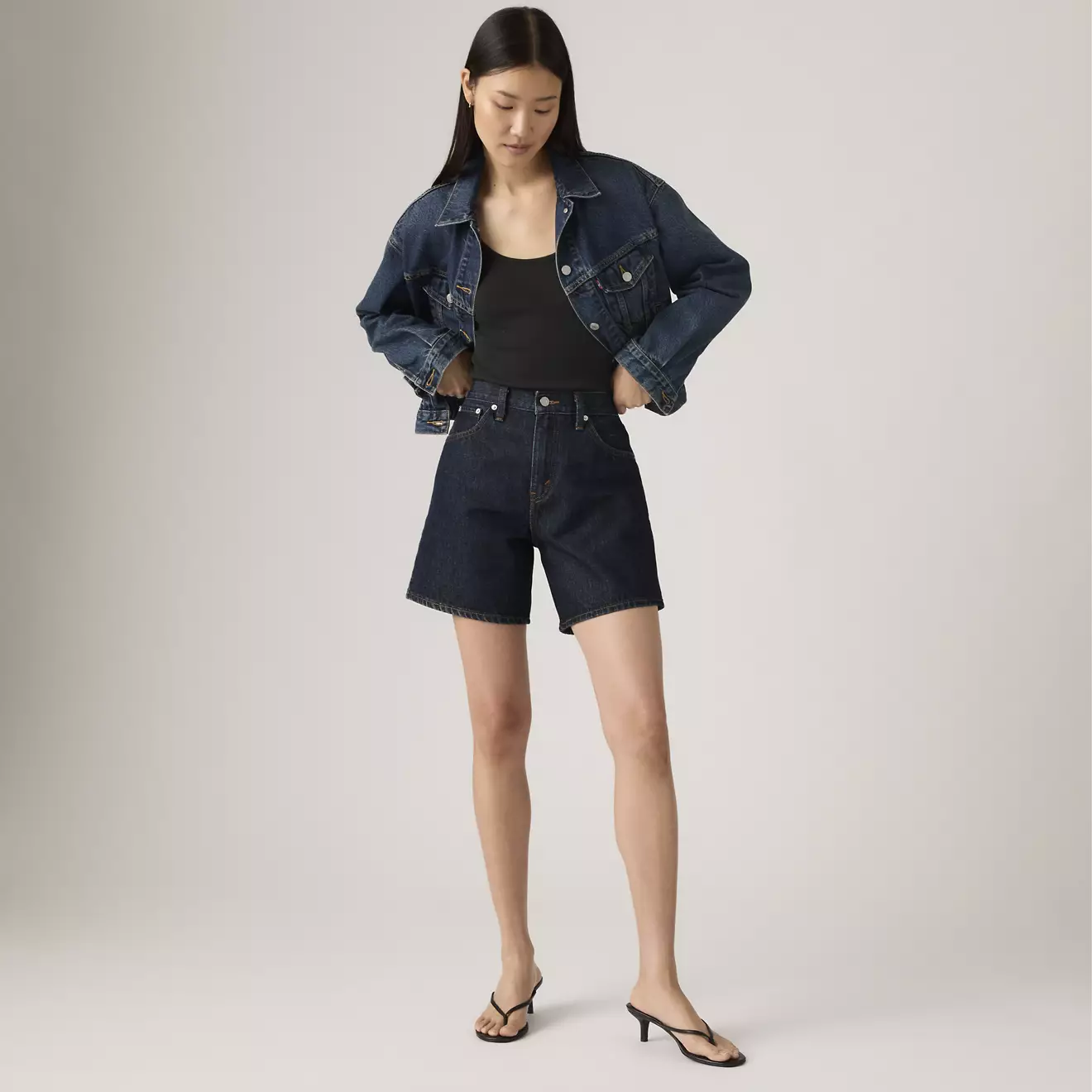 High Rise Baggy Women's Shorts