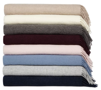 Fraas solid cashmere throw, was $375, now $262.50 at Bloomingdales