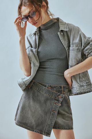 Wynne Denim Skirt