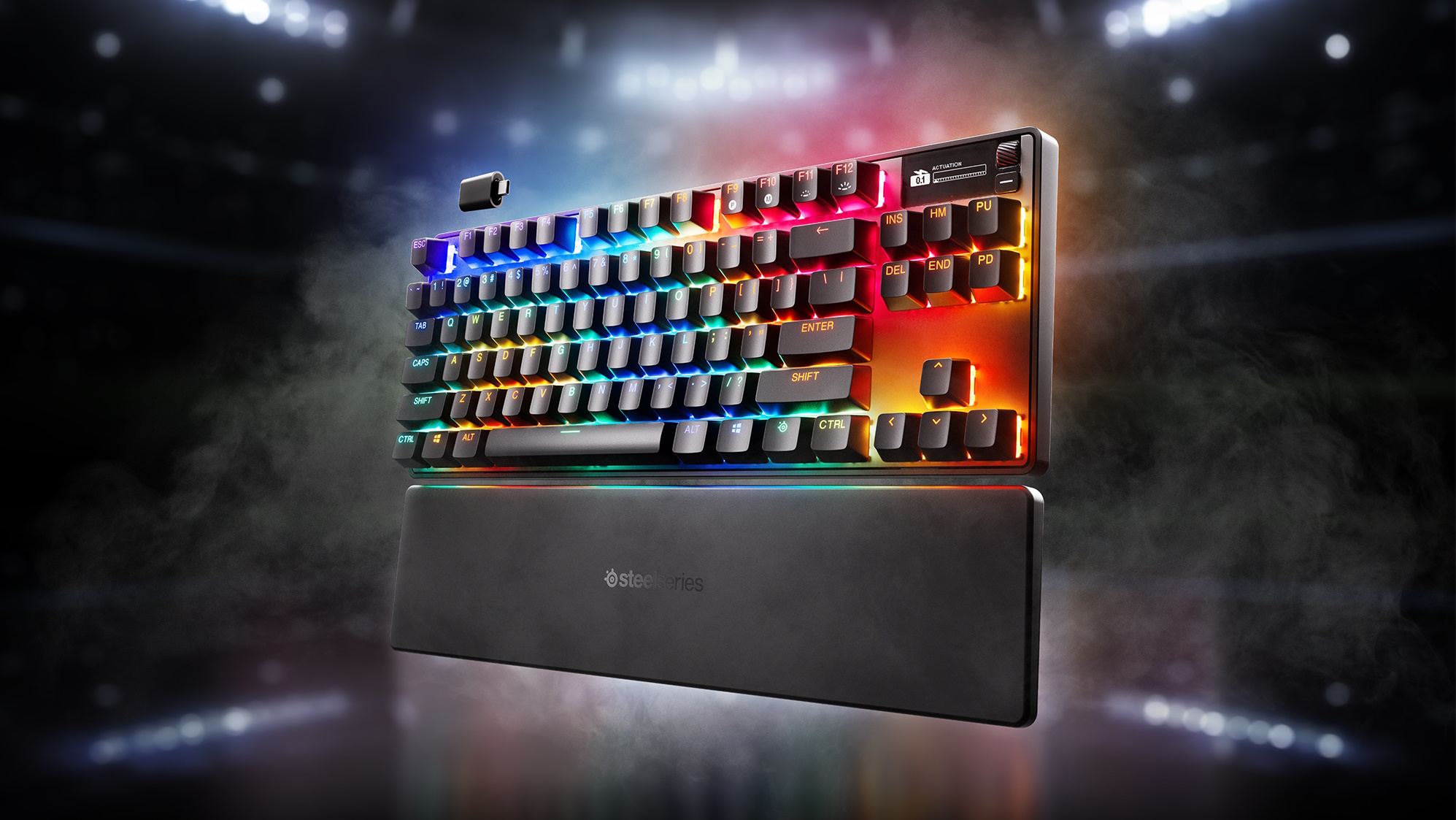 Probé el nuevo teclado para juegos con efecto Hall de SteelSeries y estoy realmente sorprendido de que estos interruptores ofrezcan un THONK tan satisfactorio.