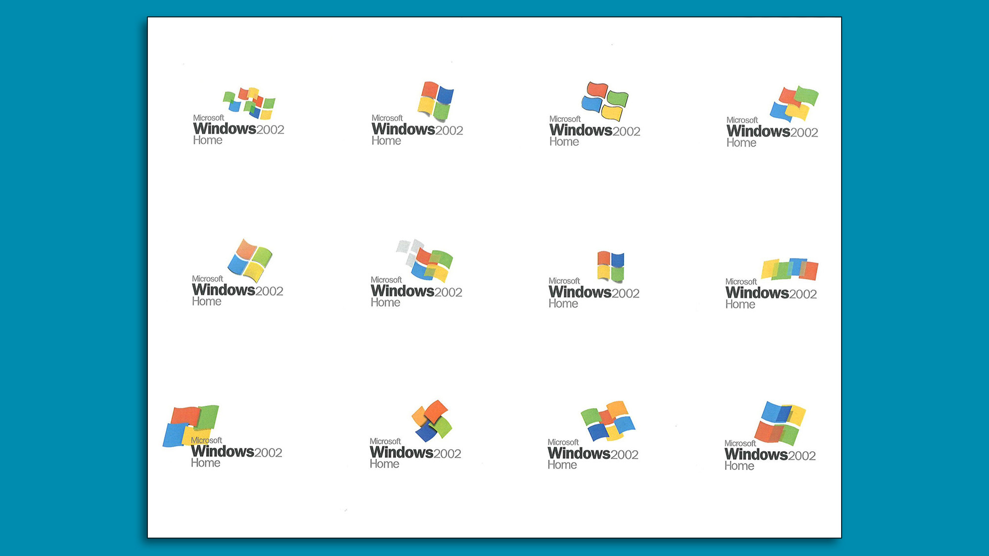 windows xp logos