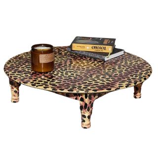 Leopard Print Coffee Table