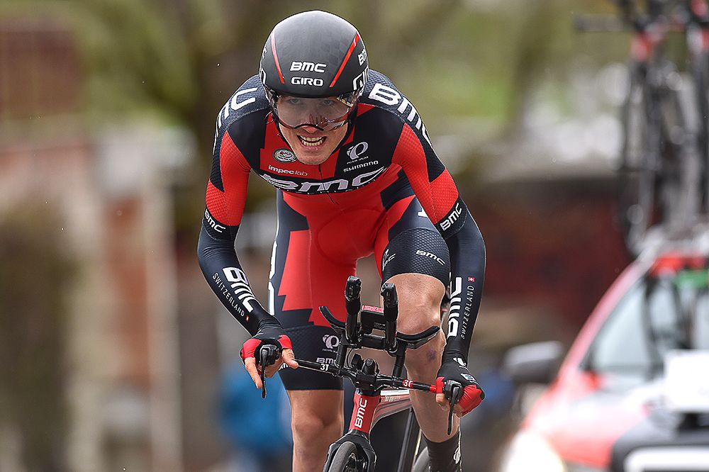 Tejay van Garderen (BMC) finished ninth in the Romandie prologue.
