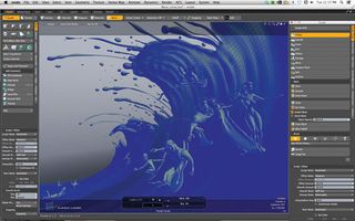 Make refinements in the wave itself by adding in paint drops and splatters