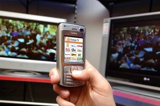 3G phone with Orange TV