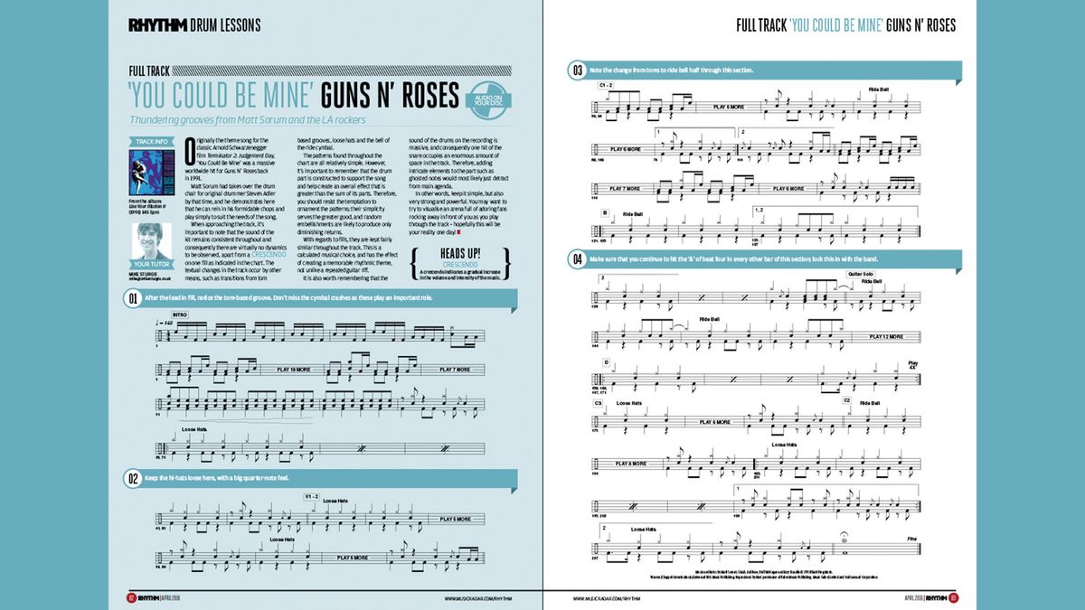 April issue of Rhythm on sale now | MusicRadar