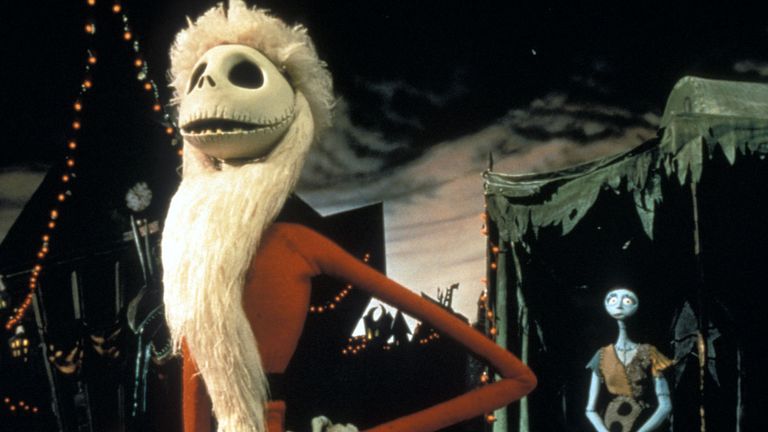 jack skellington from the nightmare before christmas