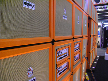 Orange wall