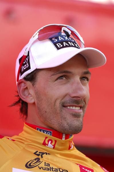 Swiss Fabian Cancellara (Saxo Bank) continues to lead the Vuelta a Espa&ntilde;a after two stages.