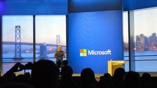 Nadella talks at Microsoft Build