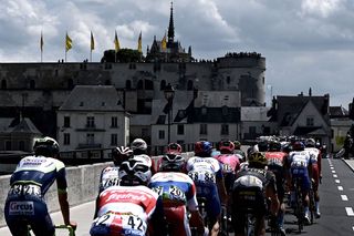 Beautiful castles on the Loire river on stage six of the Tour de France 2021
