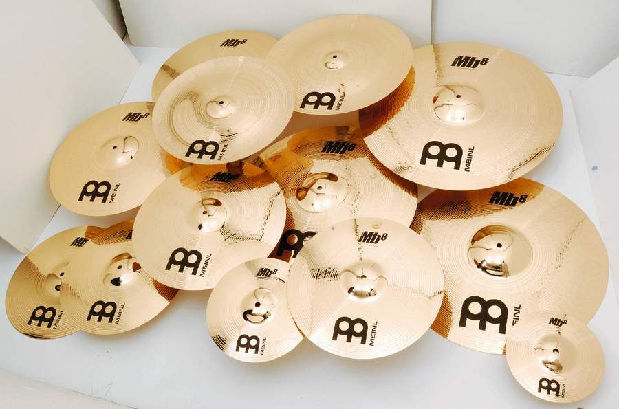 A two-step polish process gives the cymbals the blinding shine Meinl is famous for
