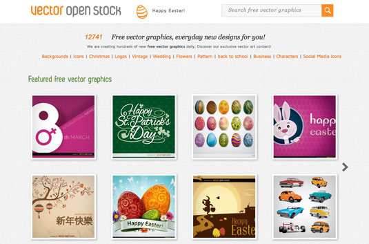 Free vector art: Vector Open Stock