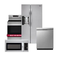 LG 4-piece stainless steel package: $3,496