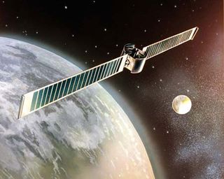 Orbiting satellites enabled humans to communicate with each other around the world, control robots on distant worlds and more due to advances in communication and information technology.