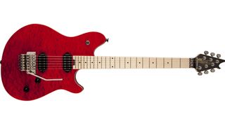 The Wolfgang Standard in Trans Red (quilt maple).
