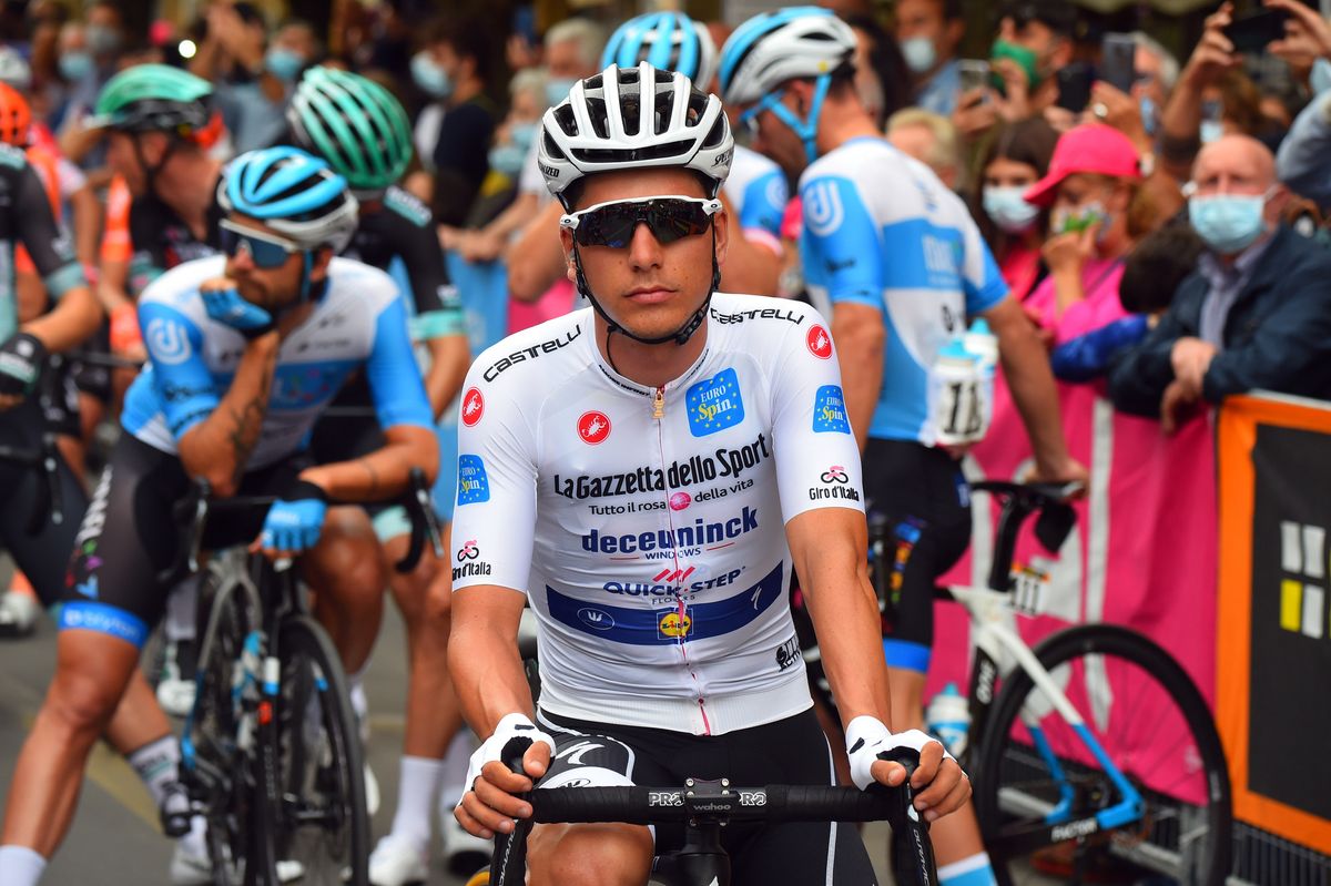 Giro d'Italia 2020 - 103th Edition - 3rd stage Enna - Etna 150&Acirc;&nbsp;km - 05/10/2020 - Joao Almeida (POR - Deceuninck - Quick Step)- photo Dario Belingheri/BettiniPhoto&Acirc;&copy;2020