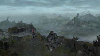 Overlooking the region of Scosglen in Diablo IV