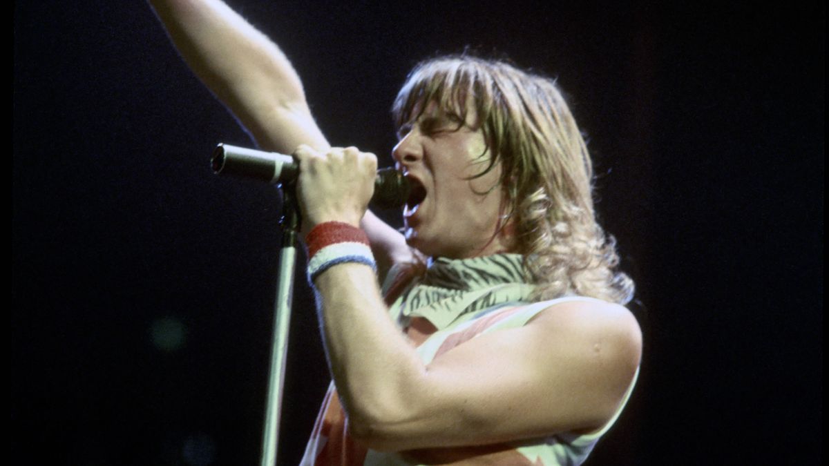 Joe Elliott of Def Leppard in 1983