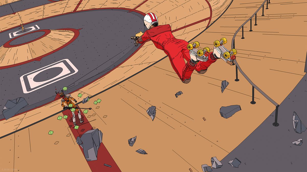 Roller Distance Game Rollerdrome review: A killer skater game with tough challenges | Laptop Mag