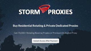 Storm Proxies Review Listing
