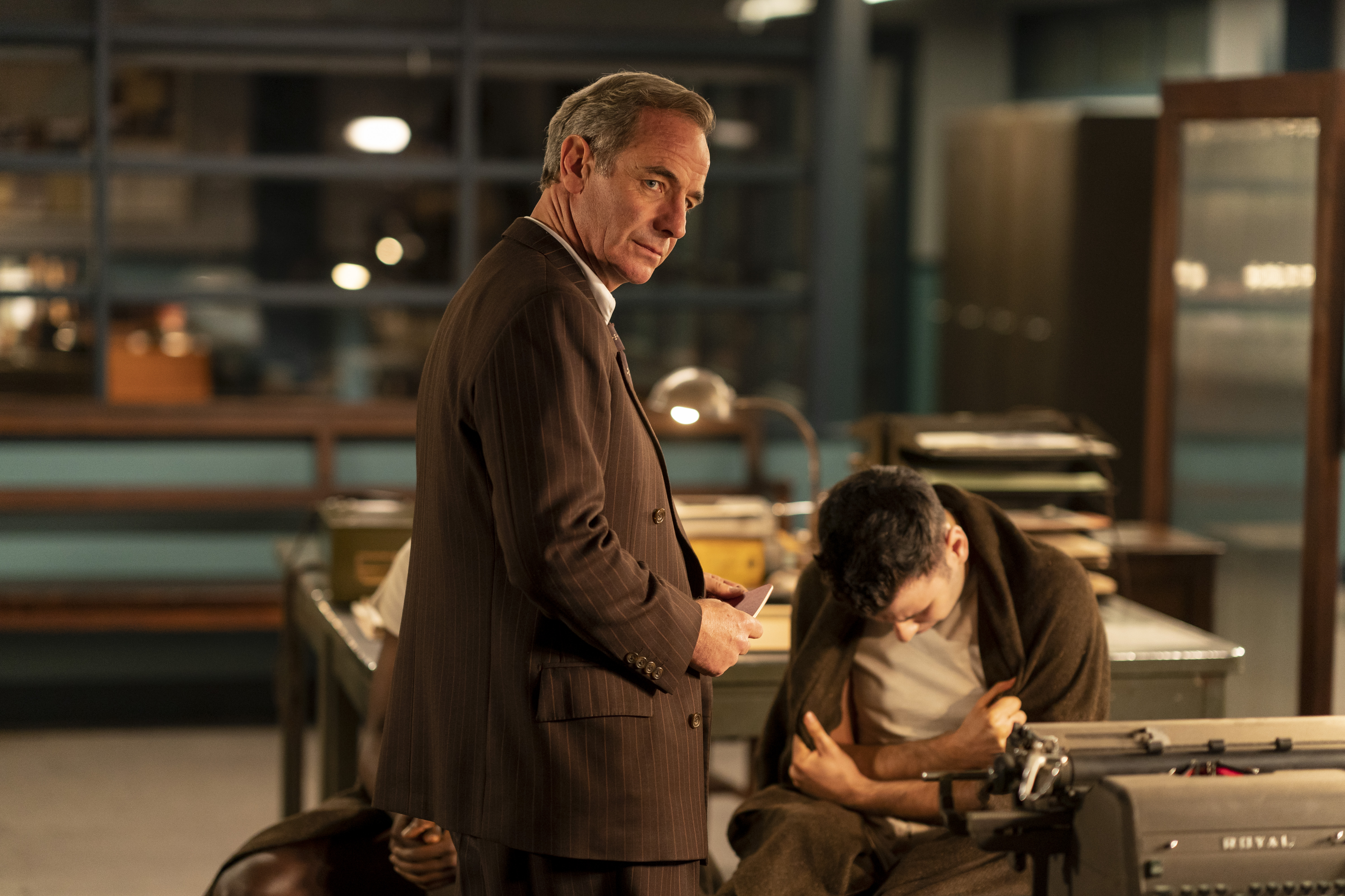 TV tonight Robson Green as DI Geordie Keating.