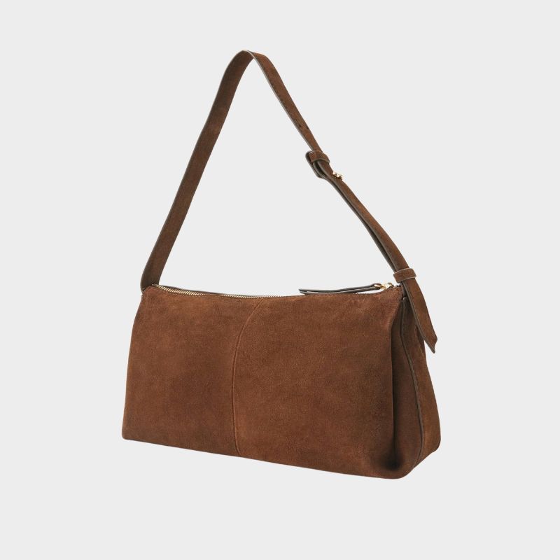 Image of suede bag