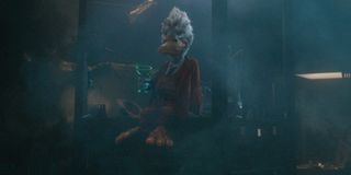 Guardians of the Galaxy Howard The Duck having a drink